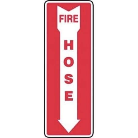 Accuform FIRE SAFETY SIGN 14 in  X 5 in  ALUMINUM MFXG597VA